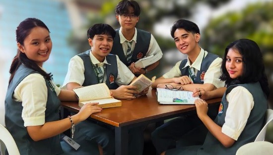 SHAP students studying together